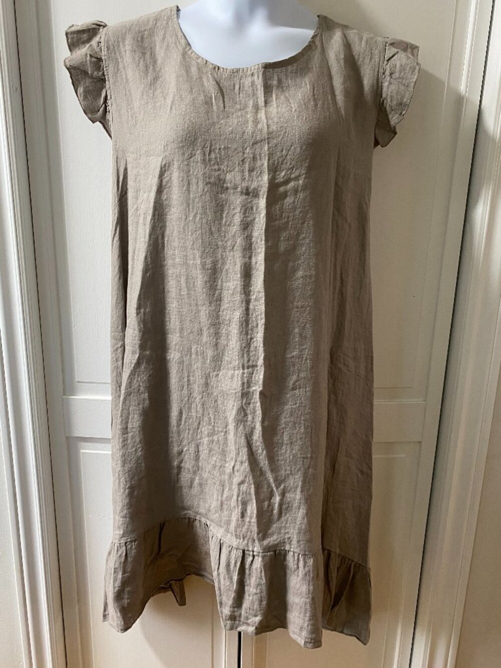 #5 Italian Linen sleeveless dress